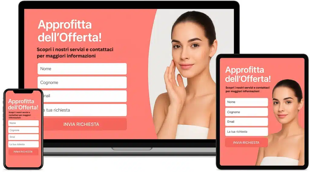 creazione landing page professionali